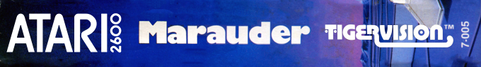 Marauder logo for Atari 2600